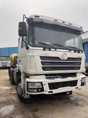 샤크만 F3000 H3000 X3000 6X4 10 휠 드라이브 디젤 40 톤 유료 화물 사용 된 트랙터 헤드