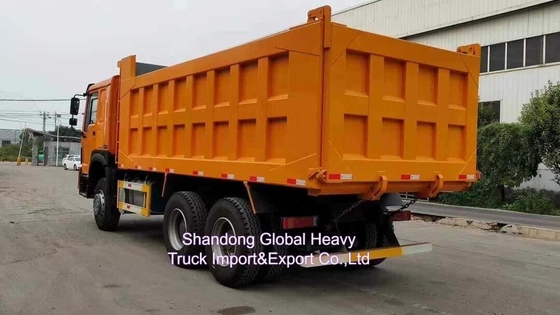시노트룩 중고용 모래 운송 중량 덤퍼 사용 된 호한 A7 400HP 6*4 덤퍼 덤퍼 트럭