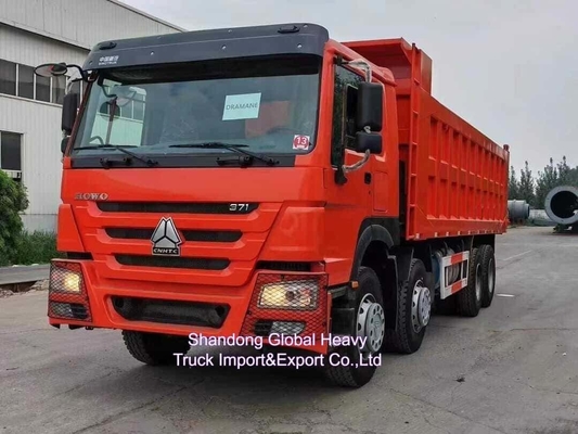 수동 변속기 Sinotruk HOWO 380 HP 6X4 티퍼 / 덤퍼 / 덤프 트럭