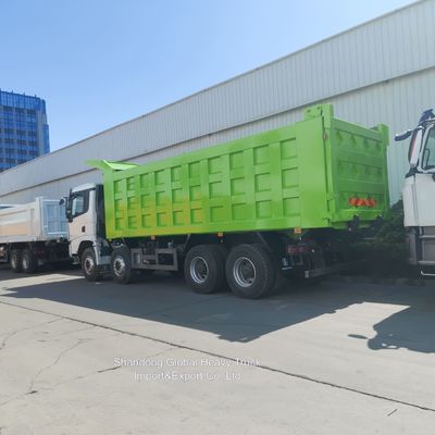 샤크만 X3000 덤프 트럭 430hp 엔진 8x4 드라이브 휠과 50-60t 부하 용량