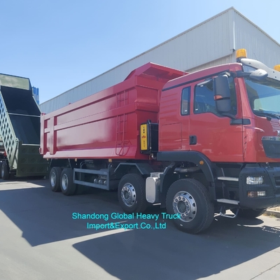 공장 시온트럭 HOWO Tx 380HP 400HP 500HP 덤퍼 펌프 트럭 트럭 유로2 6*4 8*4 덤프 펌프
