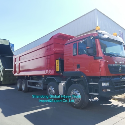 공장 시온트럭 HOWO Tx 380HP 400HP 500HP 덤퍼 펌프 트럭 트럭 유로2 6*4 8*4 덤프 펌프