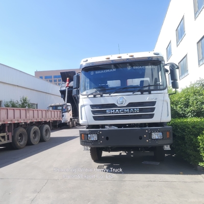 고성능 광산 샤크만 8*4 f3000 371/380/400/430HP 유로 2 덤프 트럭