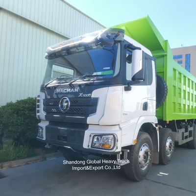 고성능 광산 샤크만 8*4 f3000 371/380/400/430HP 유로 2 덤프 트럭