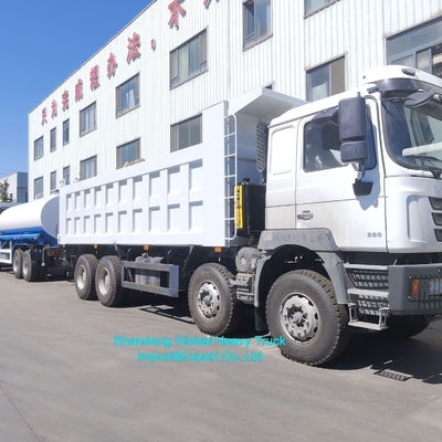 Shacman 덤프 트럭 380HP 덤퍼 6*4/8*4 팁핑 트럭 F3000 시리즈 80 / 120톤 덤프 트럭