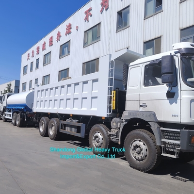Shacman 덤프 트럭 380HP 덤퍼 6*4/8*4 팁핑 트럭 F3000 시리즈 80 / 120톤 덤프 트럭