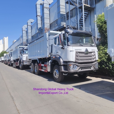 HOWO Nx 덤프 트럭 6X4 구동 340/380/420HP 우핸들 Sinotruk 트럭
