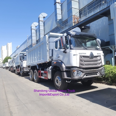 12 휠어 호한 중고 Sinotruk HOWO 8X4 Ex N Nx Dump Tipper 트럭 371HP 380HP