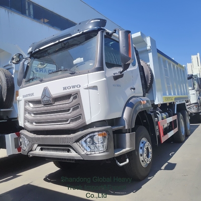 시노트럭 Nx 6X4 371HP 400HP 덤페르티퍼 디젤 시노트럭 10륜 12륜 사용 된 HOWO 덤프 트럭
