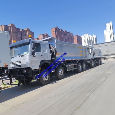 HOWO 7 8X4 371마력 덤프 트럭 재생 Sinotruk HOWO 덤프 트럭 371마력 12개 타이어