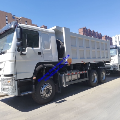 사용된 대형 덤퍼 트럭 6*4 375HP Sinotruk HOWO 덤프트럭