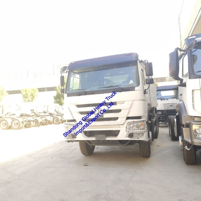 고품질 Sinotruk HOWO 사용 된 덤프 틱터 트럭 LHD/Rhd 디젤 400마력 6X4 덤프 트럭