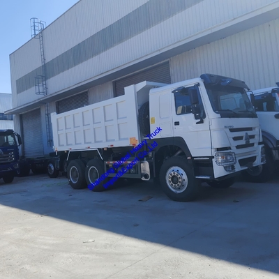 중국 브랜드 HOWO 시노트럭 덤핑 트럭 6X4 10 타이어 400HP 덤핑 트럭