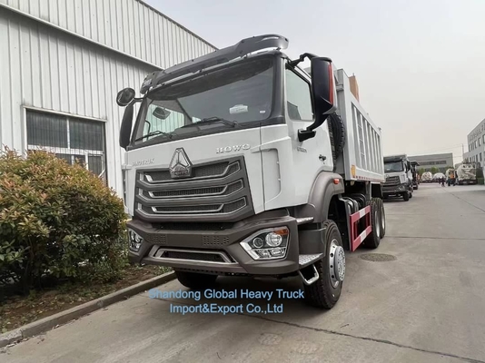 시노트럭 Nx 6X4 371HP 400HP 덤페르티퍼 디젤 시노트럭 10륜 12륜 사용 된 HOWO 덤프 트럭