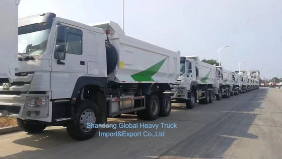 HOWO 트럭 새고 사용 된 시노 / 시노트럭 6X4 290-400HP 덤퍼 / 팅퍼 트럭 / 덤프 트럭