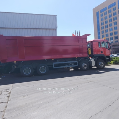 시노트럭 / HOWO 시트랙 F3000 A7 371HP 8X4 6X4 트랙토어 수동 및 자동 변속기 덤프 티퍼
