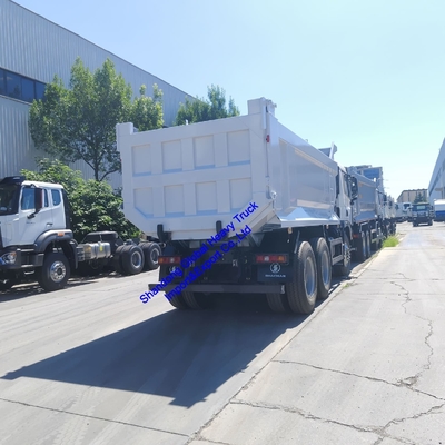 하우 새로운 브랜드 6*4 380hp 공장 덤프 트럭 틱퍼 트럭 화물 운송 트럭