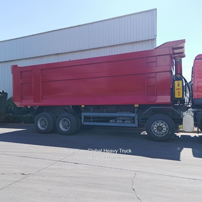 Sinotruk / HOWO Sitrak F3000 A7 371HP 8X4 6X4 트랙터 수동 덤프 팁퍼 중고 트럭