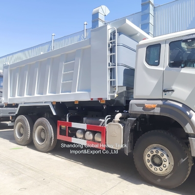 12륜 시노트럭 40-60톤 사용 된 HOWO 8X4 371HP 375HP 380HP 디젤 트럭 오른손 구동 덤프 트럭