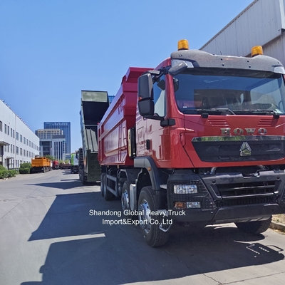 시노트럭 / HOWO 시트랙 F3000 A7 371HP 8X4 6X4 트랙토어 수동 및 자동 변속기 덤프 티퍼