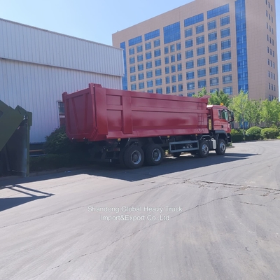 Sinotruk / HOWO Sitrak F3000 A7 371HP 8X4 6X4 트랙터 수동 덤프 팁퍼 중고 트럭