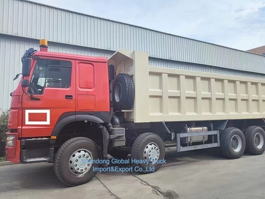 HOWO 7 8X4 371마력 덤프 트럭 재생 Sinotruk HOWO 덤프 트럭 371마력 12개 타이어