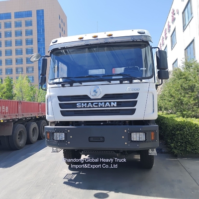 샤크맨 30m3 라고 박스 8X4 12 휠어 중량 덤프 트럭 400HP 디젤 엔진 신형 틱퍼 트럭