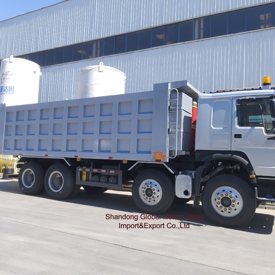 신규 및 중고 351/371/375/380/400/460/500/540마력 Shacman Sinotruck 8*4 HOWO 덤프 트럭