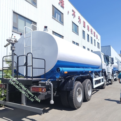 HOWO 6*4 400HP 리뉴얼 된 물 탱크 트럭 스프링클러 트럭 6*4 물 탱크