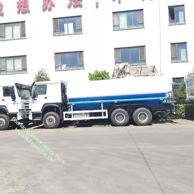HOWO 6*4 400HP 리뉴얼 된 물 탱크 트럭 스프링클러 트럭 6*4 물 탱크