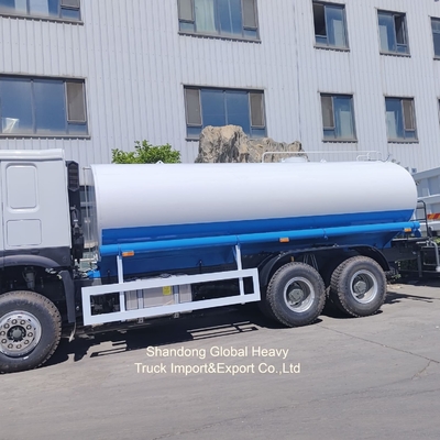 Sinotruk HOWO 차량 20000/30000L 6X4 대형 탱크로리 음용 살수차