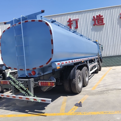 고급 Sinotruk 8*4 12 휠 LHD RHD 디젤 연료 가스 오일 배달 중고 탱크 유조차