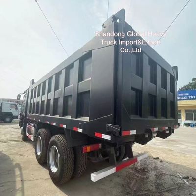 사용된 대형 Sinotruk HOWO Nx 6*4 덤프 트럭 340HP Wd615 엔진 40톤 적재 용량