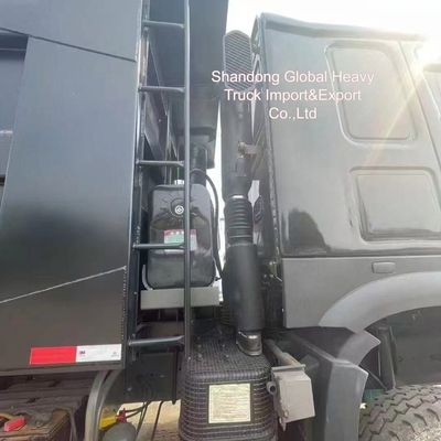 사용된 대형 Sinotruk HOWO Nx 6*4 덤프 트럭 340HP Wd615 엔진 40톤 적재 용량