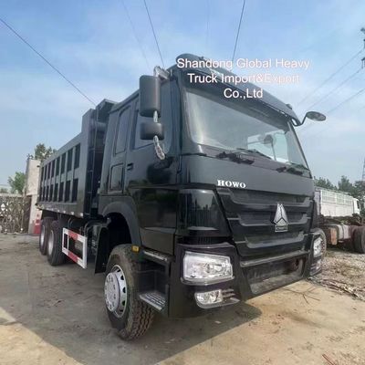 중국 시노트럭 HOWO 6*4 10 바퀴 타이어 371hp 380hp 400hp 30톤 화물 트랙터 덤프 트럭