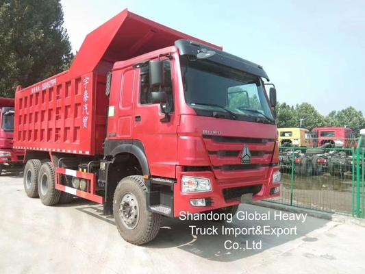 중고 HOWO 10 바퀴 371HP/380HP/400HP/430HP 덤프 트럭 틱퍼 트럭