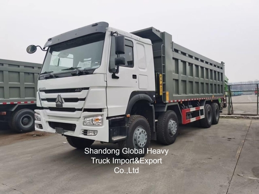 사용 된 글로벌 핫 판매 HOWO 371hp 380hp 덤프 트럭 35 톤 덤프 트럭