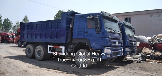 중고 Sinotruk HOWO 371hp/380hp 덤프 트럭 팁퍼 트럭