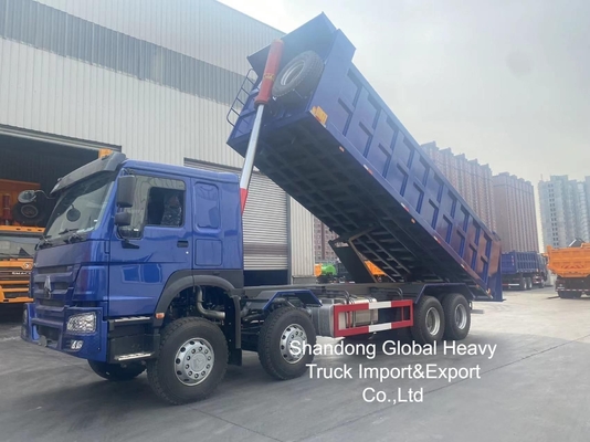 HOWO 트럭 8X4 /6X4 덤프 트럭 Sinotruk 덤퍼 12 휠 50톤 트럭 중고 덤프 트럭