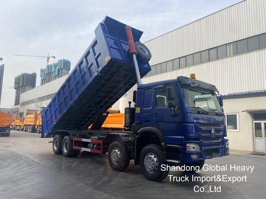 HOWO 트럭 8X4 /6X4 덤프 트럭 Sinotruk 덤퍼 12 휠 50톤 트럭 중고 덤프 트럭