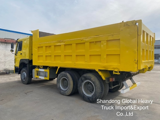 사용중인 시노트럭 HOWO 6X4/8X4 A7/T7 10/12 휠러 371hp/380hp18-25cbm 중량 템퍼 덤프 트럭
