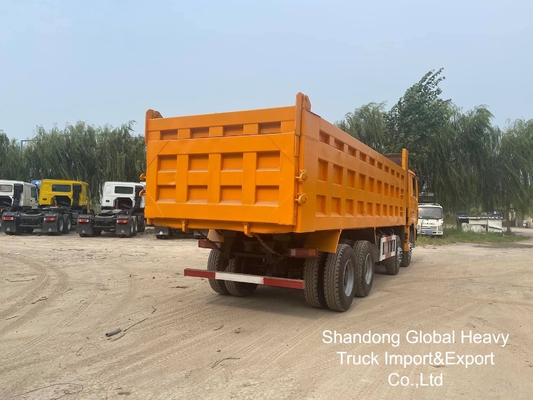 중고 Sinotruk HOWO Sitrak Shacman 8*4 F3000 X3000 덤프 트럭 팁퍼 트럭