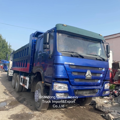 중고 Sinotruk HOWO 371hp/380hp 덤프 트럭 팁퍼 트럭