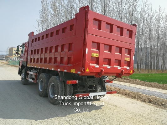 중고 HOWO 10 바퀴 371HP/380HP/400HP/430HP 덤프 트럭 틱퍼 트럭