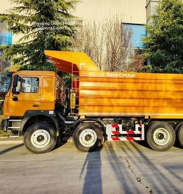 모잠비크 광산 프로젝트를 위한 420hp 엔진 및 에어 서스펜션 시트를 갖춘 Shacman F3000 8x4 덤프 트럭