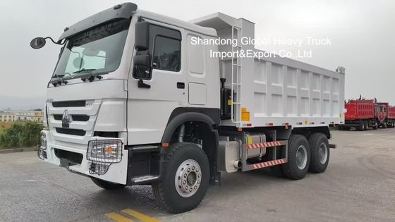 탄자니아 광산 작업을 위한 420HP 엔진과 중부하 작업용 섀시를 갖춘 HOWO 8×4 덤프 트럭