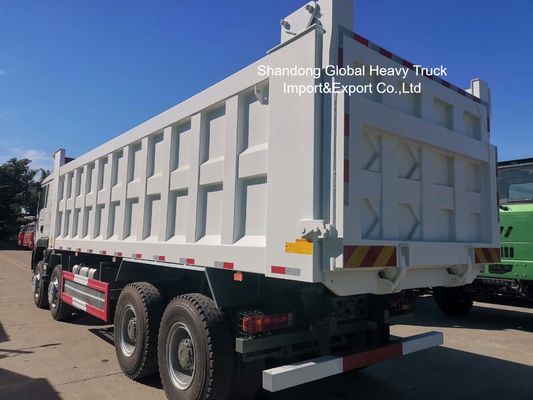 Shacman 8×4 Dump Truck with 420HP Engine and High-Strength Steel Body for Zambia Mining