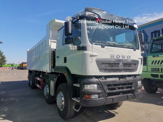 시노트루크 HOWO 8×4 광산 덤프 트럭 420HP 엔진과 30-40 CBM 티퍼 용량