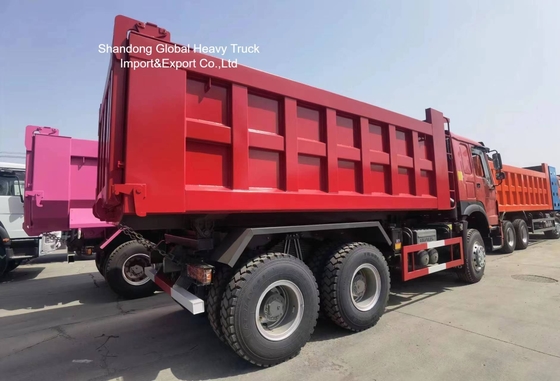 중국 오리지널 브랜드 HOWO / Shacman 380hp/371hp 6X4 8X4 10/12 휠 광산 덤프 트럭