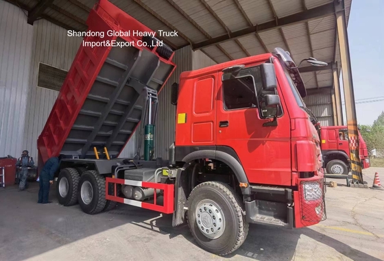 중국 오리지널 브랜드 HOWO / Shacman 380hp/371hp 6X4 8X4 10/12 휠 광산 덤프 트럭